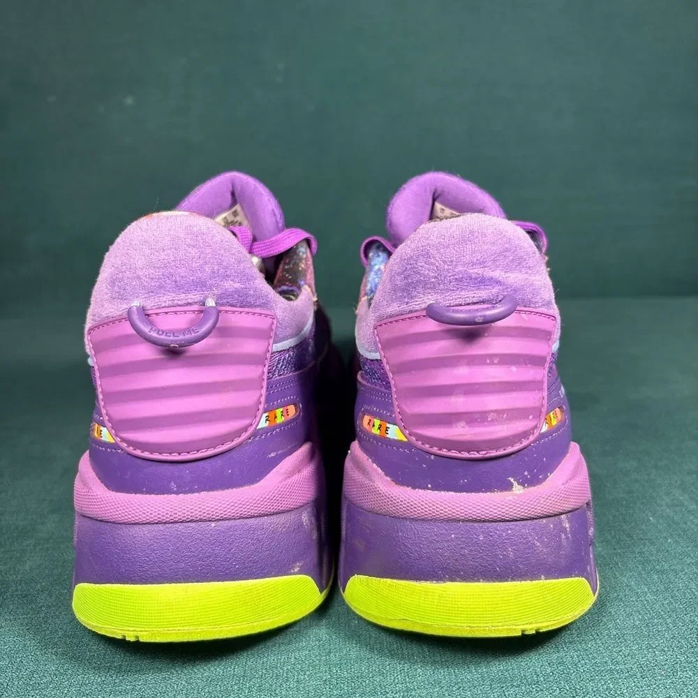 Puma RS-X Running System Purple Multicolor Sneakers Size 12